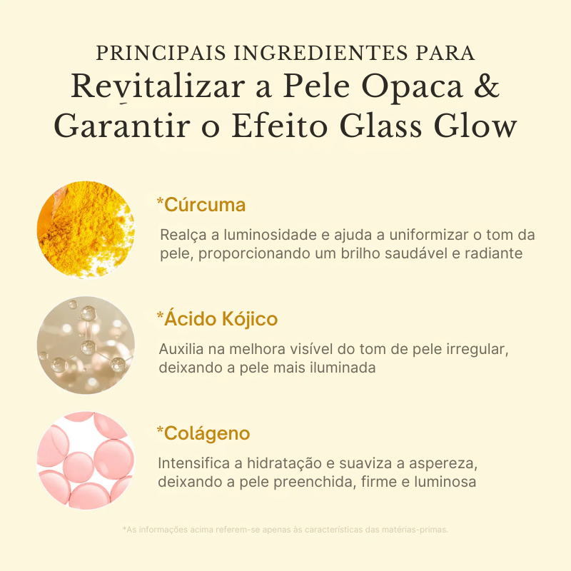 Máscara Noturna Envolvente de Cúrcuma & Ácido Kójico