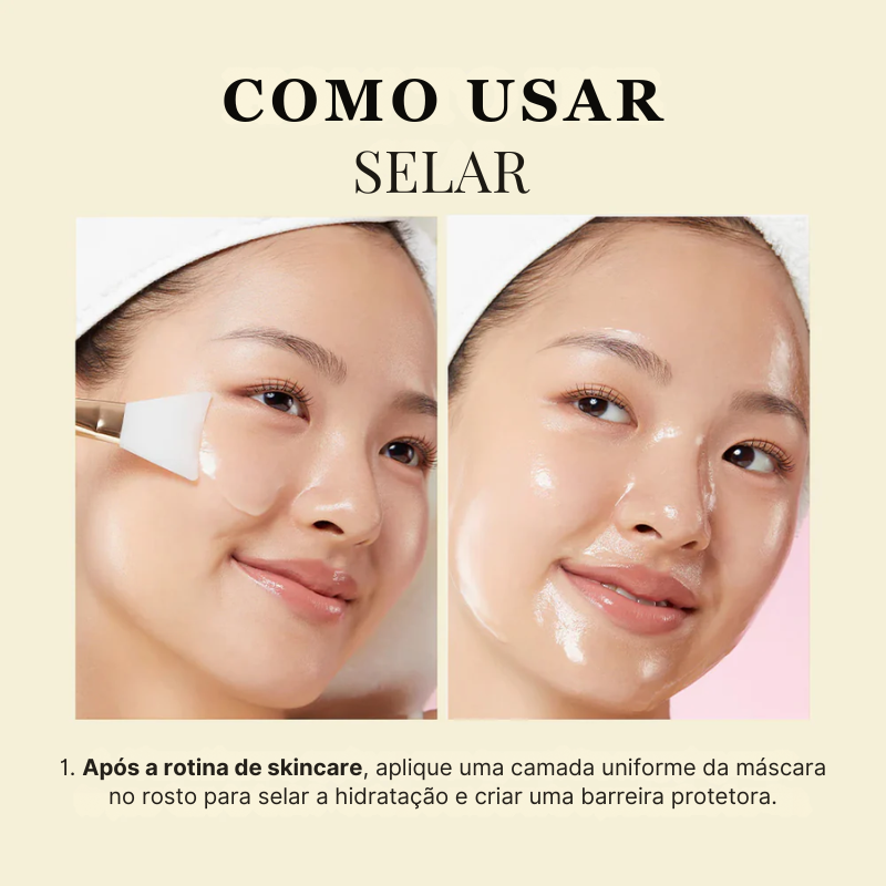 Máscara Noturna Envolvente de Cúrcuma & Ácido Kójico